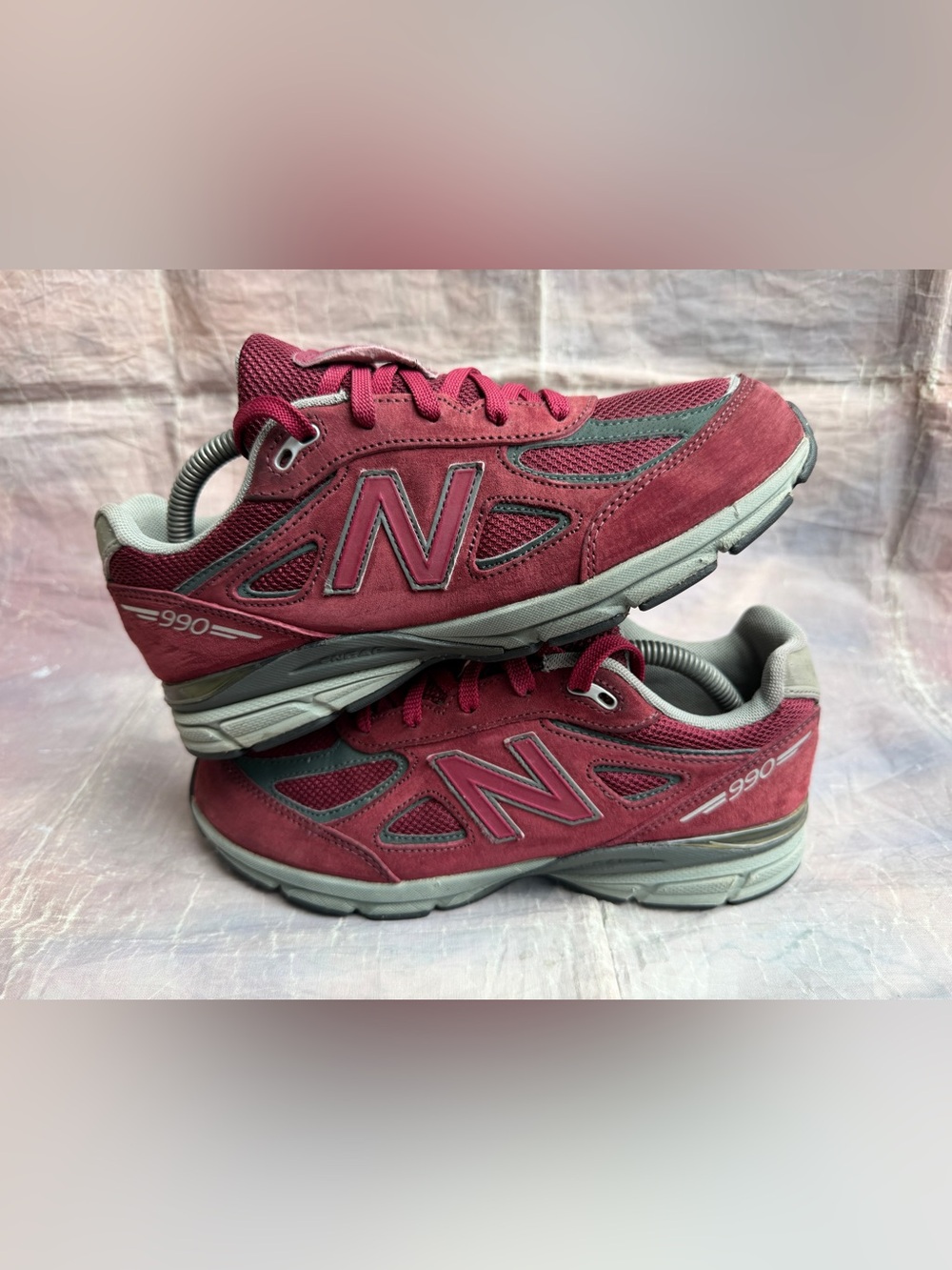 New Balance 990v4 “Burgundy” men’s size 6 (fits women’s 7.5)
